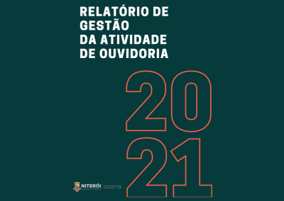 Relatório de Gestão da Atividade de Ouvidoria – 2021