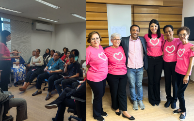 CGM promove palestra sobre prevenção ao câncer de mama no Outubro Rosa